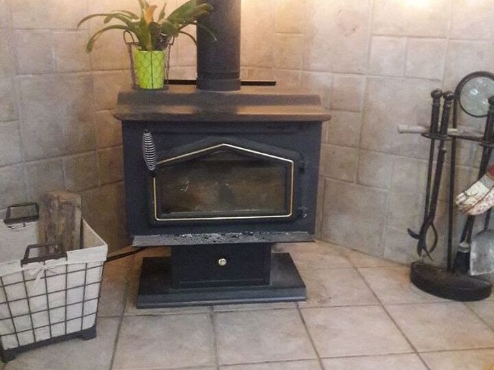 q what to do with this corner wood burning stove