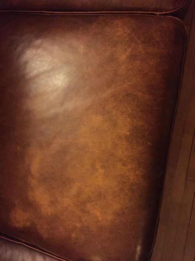 q what s the easiest way to add color back on leather furniture