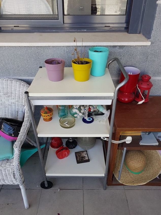 makeover to an old ikea cart