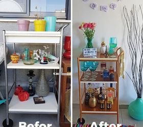 makeover to an old ikea cart