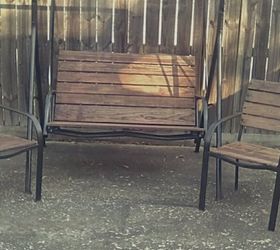 outdoor chairs repurposed