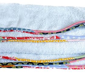 refresh old frayed towels