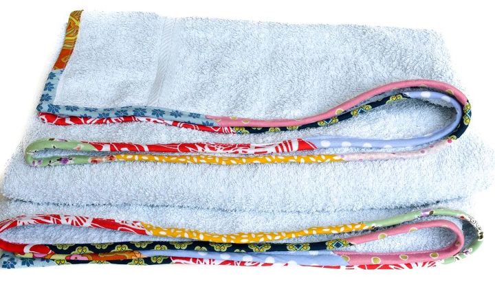 refrescar toallas viejas deshilachadas