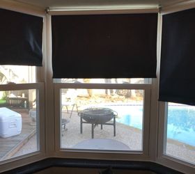 q what is best economical window covering for bay window