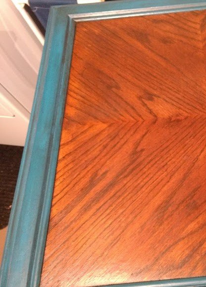 dog kennel made from an old end table