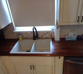 diy walnut kitchen countertop
