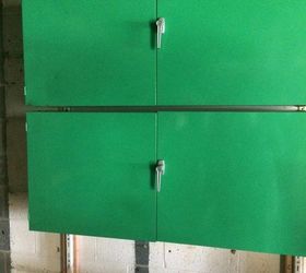 Re-using Metal Garage Cabinets