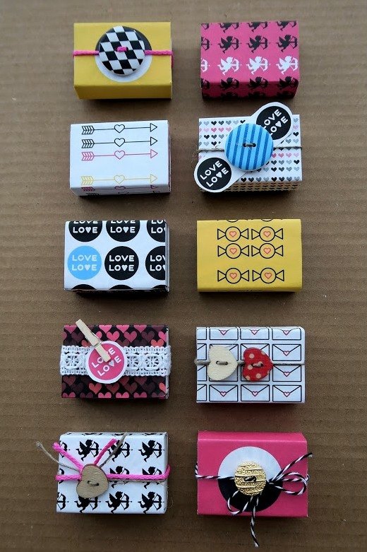 s valentine s day is getting closer get ready with these lovely ideas, Matchbox Love Notes