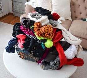 the best way to organize hats gloves and scarves this winter