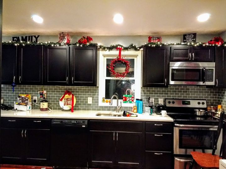 q any ideas how to cover existing glass subway grouted tile