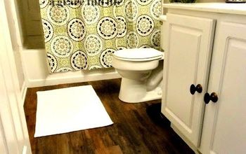 Peel and Stick Hardwood Floors for Your Bath