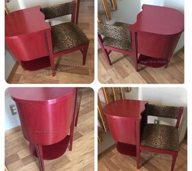 red hot martini phone table gets a red hot makeover