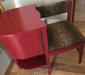 red hot martini phone table gets a red hot makeover
