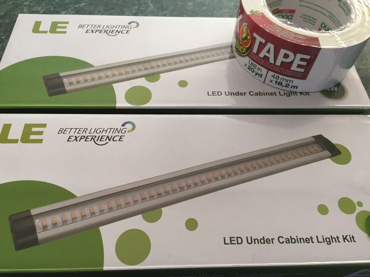 easy under cabinet lighting and hidden cords