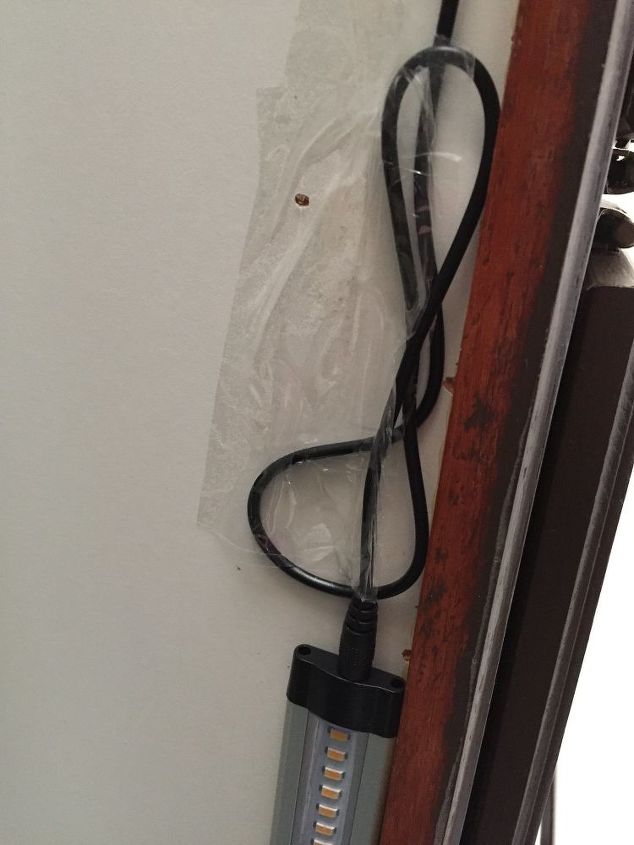Easy Under Cabinet Lighting And Hidden Cords Hometalk