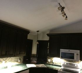 Easy Under Cabinet Lighting And Hidden Cords Hometalk