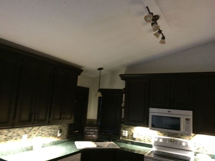 Easy Under Cabinet Lighting And Hidden Cords Hometalk