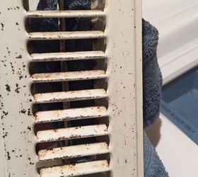 easy cheap fix look for old air duct vent