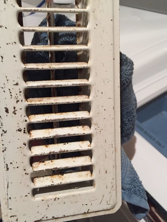 easy cheap fix look for old air duct vent