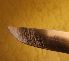 Is it possible to remove scratches from a knife blade? Hometalk
