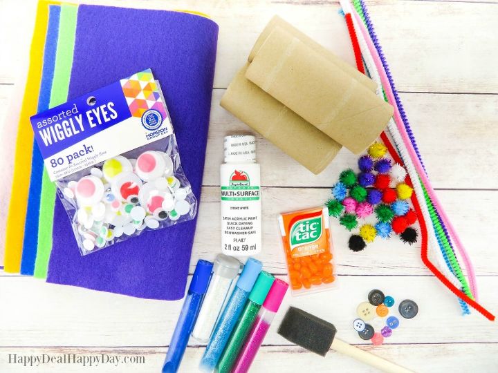 snowmen family toilet paper roll craft