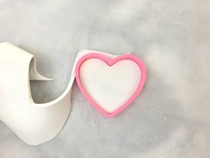diy clay heart trinket dishes