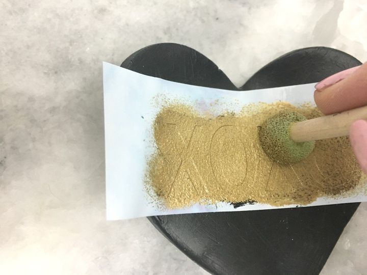 diy clay heart trinket dishes