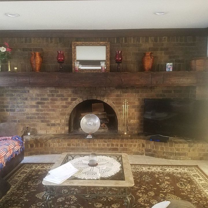 q fireplace remodel
