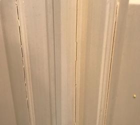 what do i use to fill in cracks on painted cabinets