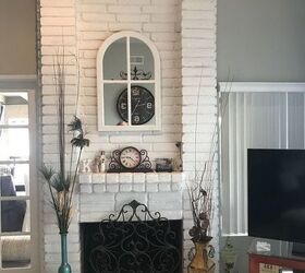 q how to updo fireplace