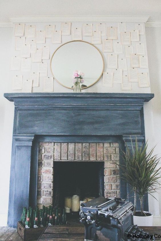 BRICOLAJE: Pinta la chimenea con Chalk Paint | Hometalk
