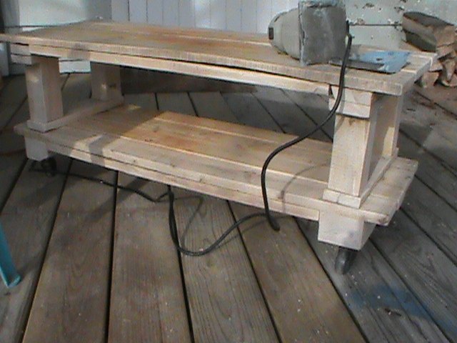 cmo hacer una mesa de caf trabajo con ruedas hechas de paletas de madera