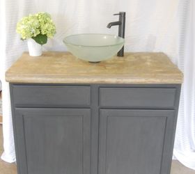 how to make your own concrete countertop for a bathroom vanity
