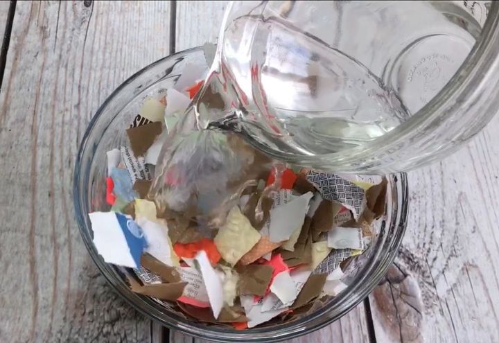 seed paper making a valentines day gift