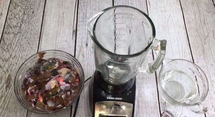 seed paper making a valentines day gift