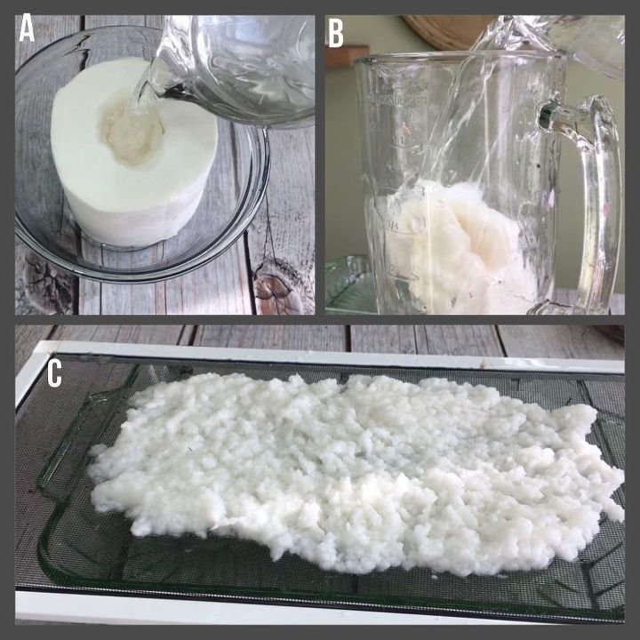 seed paper making a valentines day gift