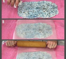 seed paper making a valentines day gift