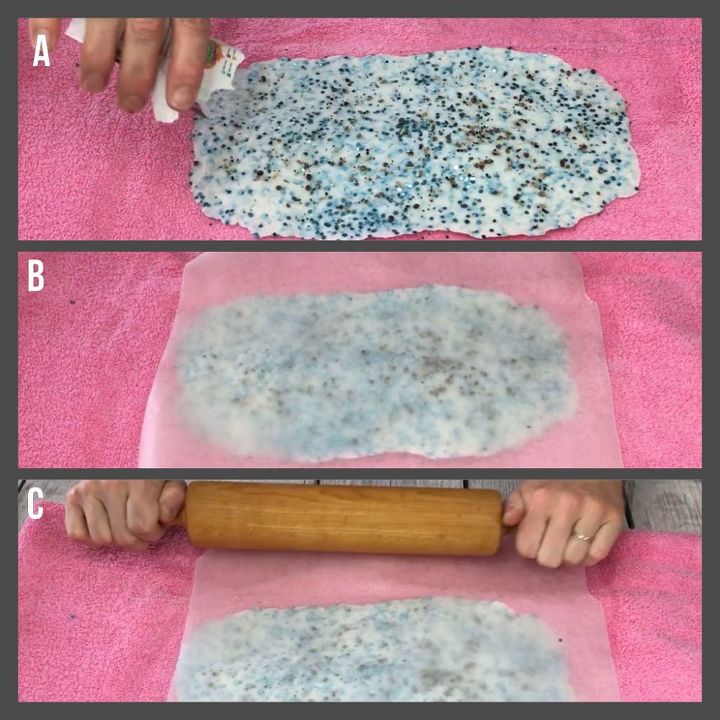 seed paper making a valentines day gift