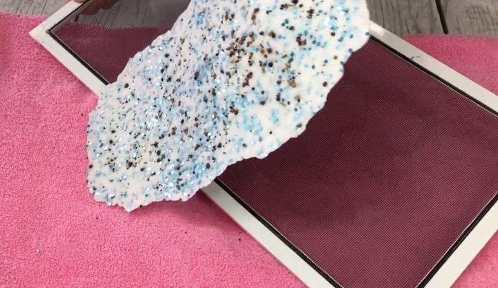 seed paper making a valentines day gift