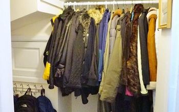 Organizing a Hall Closet - SORT and SUCCEED