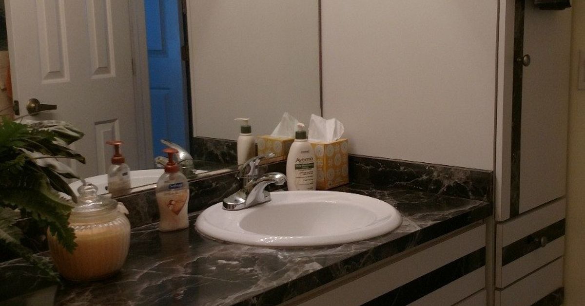 Guest Bathroom With Toilet Closet Makeover Hometalk