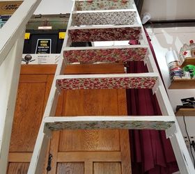 staircase given vintage look