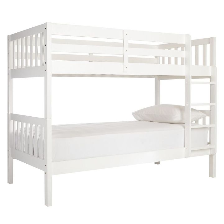 q how to make a guest bed from bunk beds