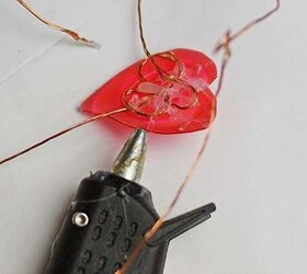 make your own heart shaped fairy lights