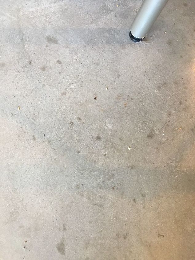 How Can You Remove Grease Stains On Polished Inside Cement Floor