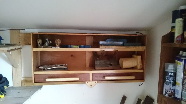 from drawer to shelf unit upcycling project