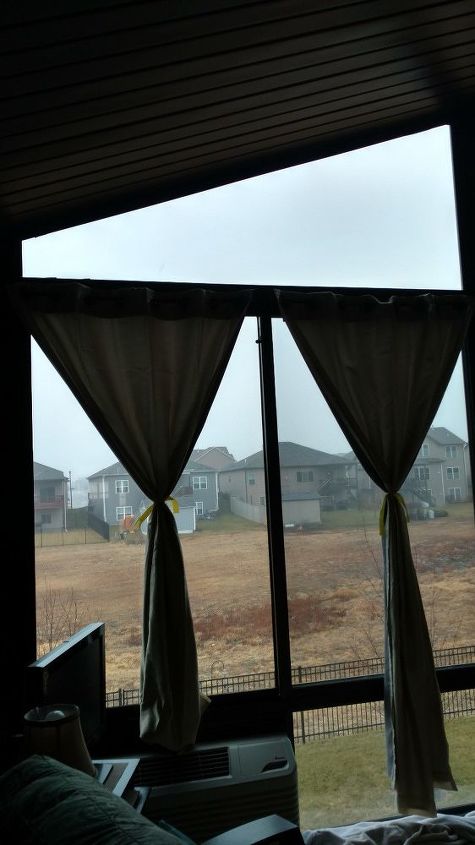 q i need some suggestions for window treatment for sunroom windows