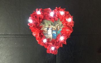 Corazón luminoso de San Valentín fácil