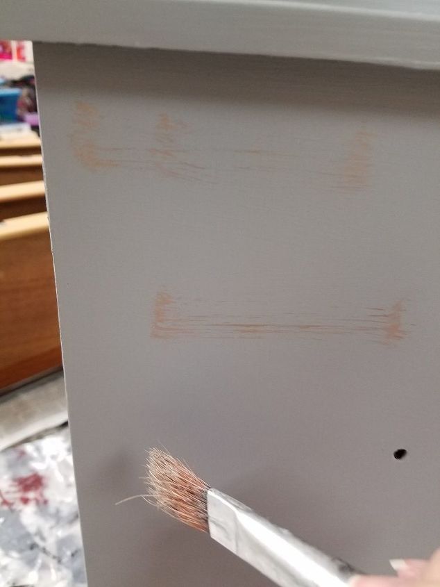painted nightstand no sanding