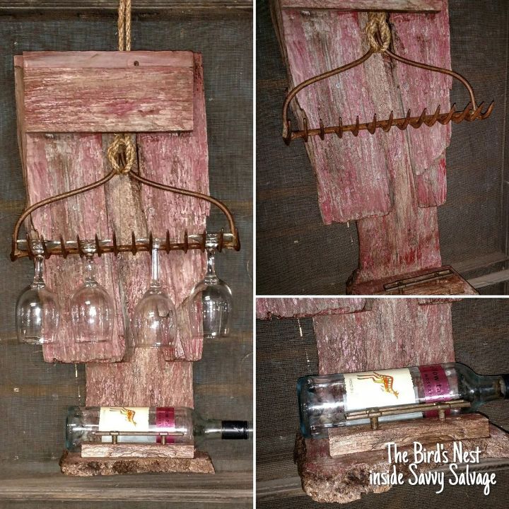 from scraps to racks for wine